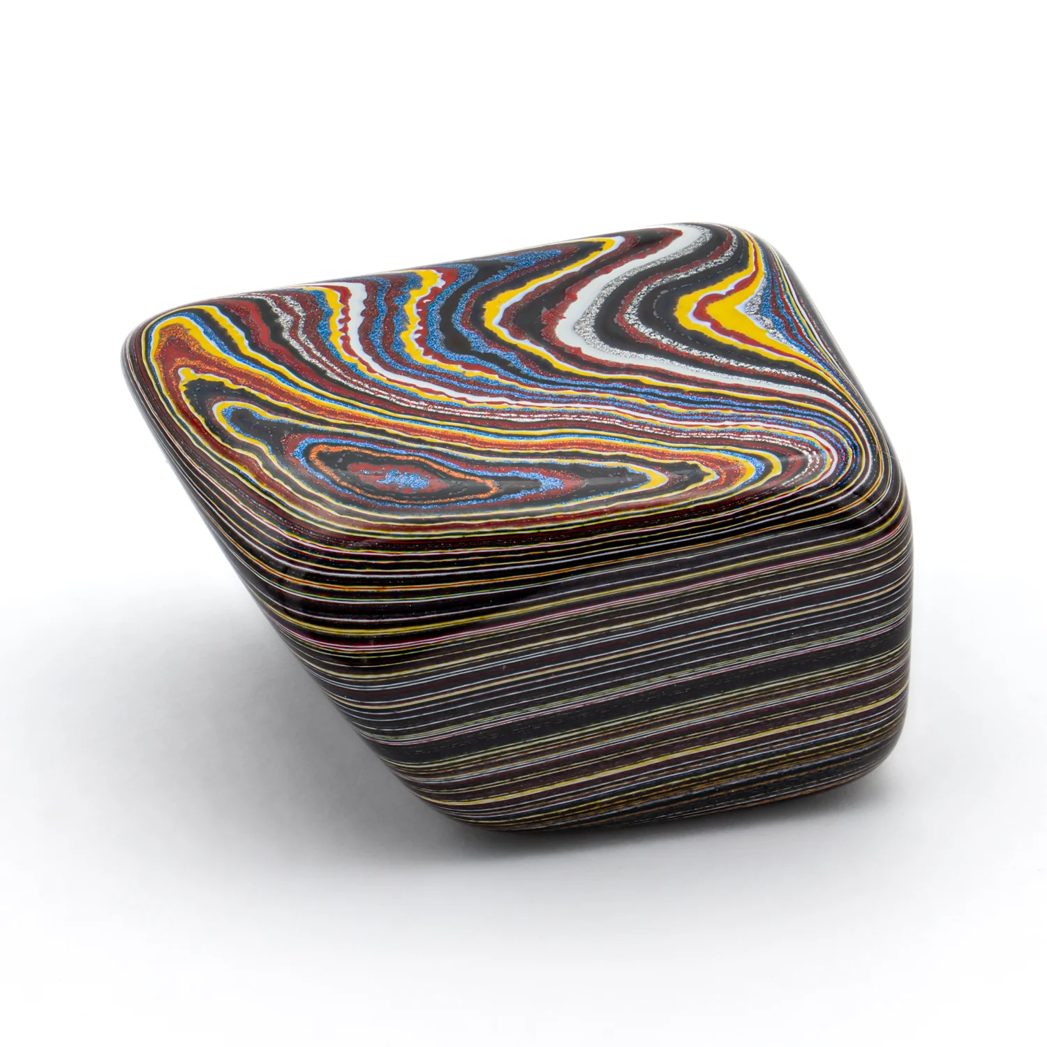 Polished Corvettite - SOLD 0.811" Piece - Image 2