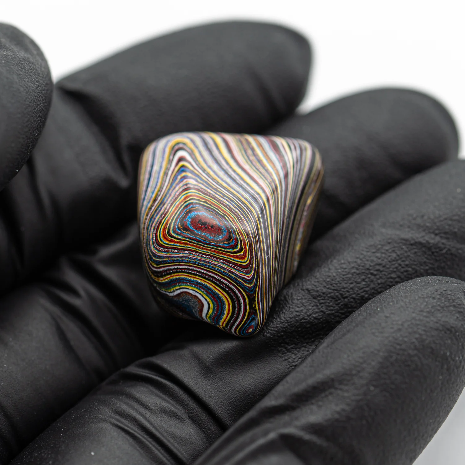 Polished Corvettite - 0.862" Piece - Image 3