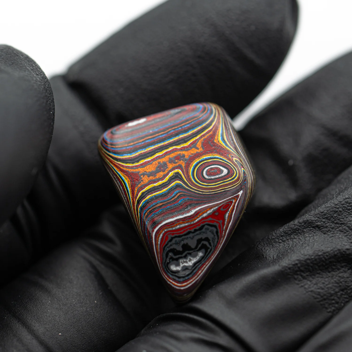 Polished Corvettite - SOLD 0.874" Piece - Image 2