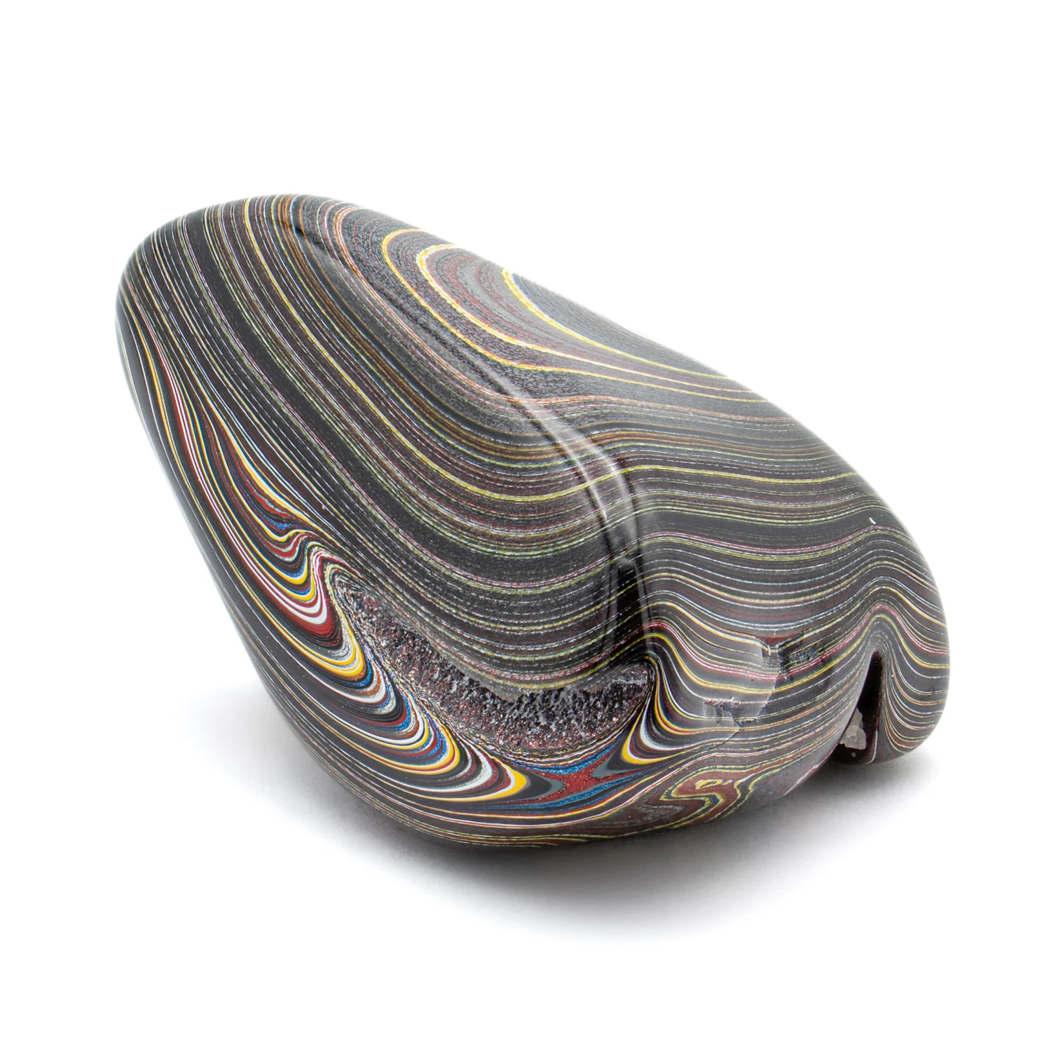 Polished Corvettite - SOLD 1.022" Piece - Image 4