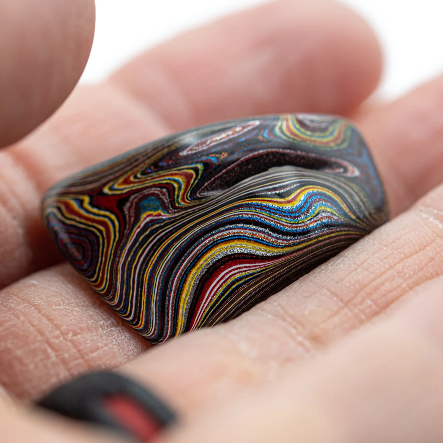 Polished Corvettite - SOLD 1.128" Piece - Image 2