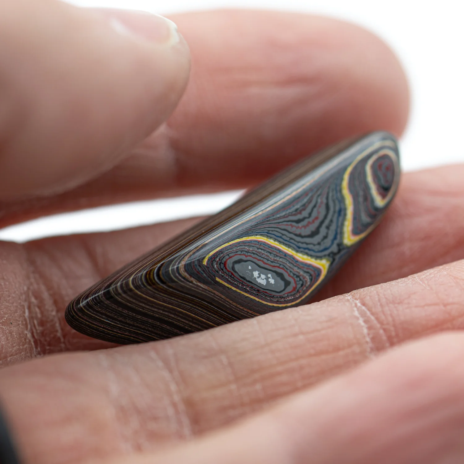 Polished Corvettite - SOLD 1.301" Piece - Image 4