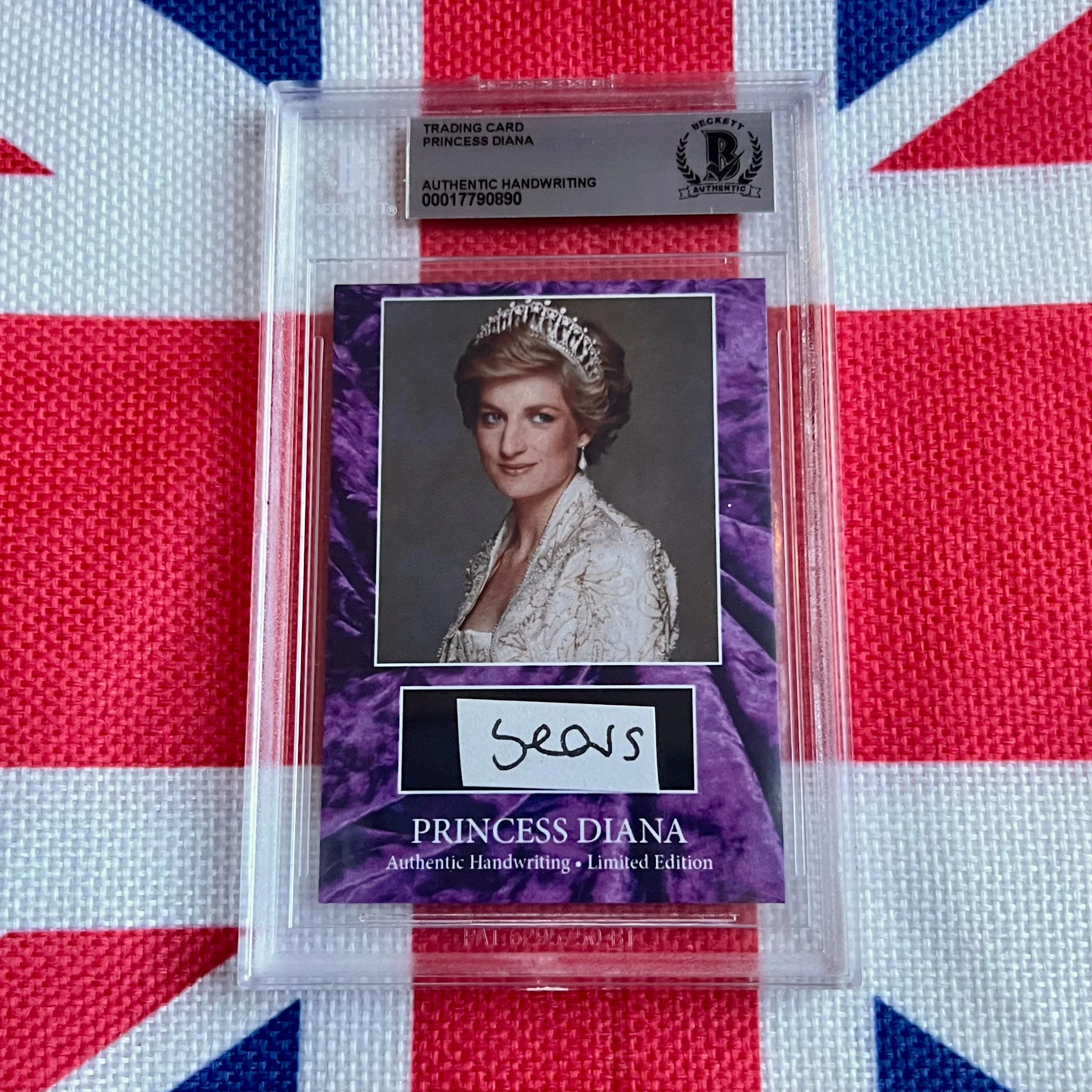 Princess Diana Beckett Handwriting - Removed From an Autograph Letter Signed - Image 24