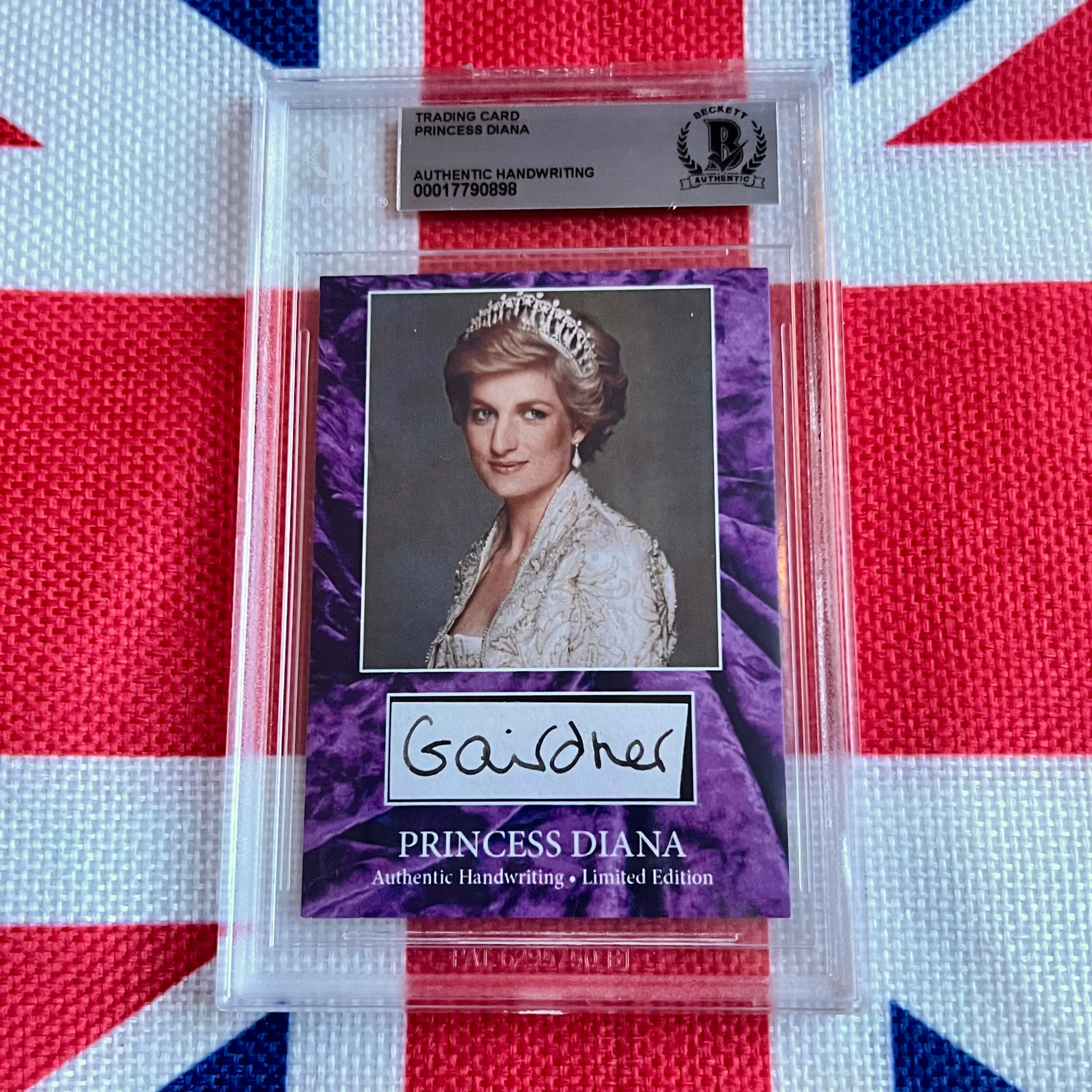 Princess Diana Beckett Handwriting - Removed From an Autograph Letter Signed - Image 26