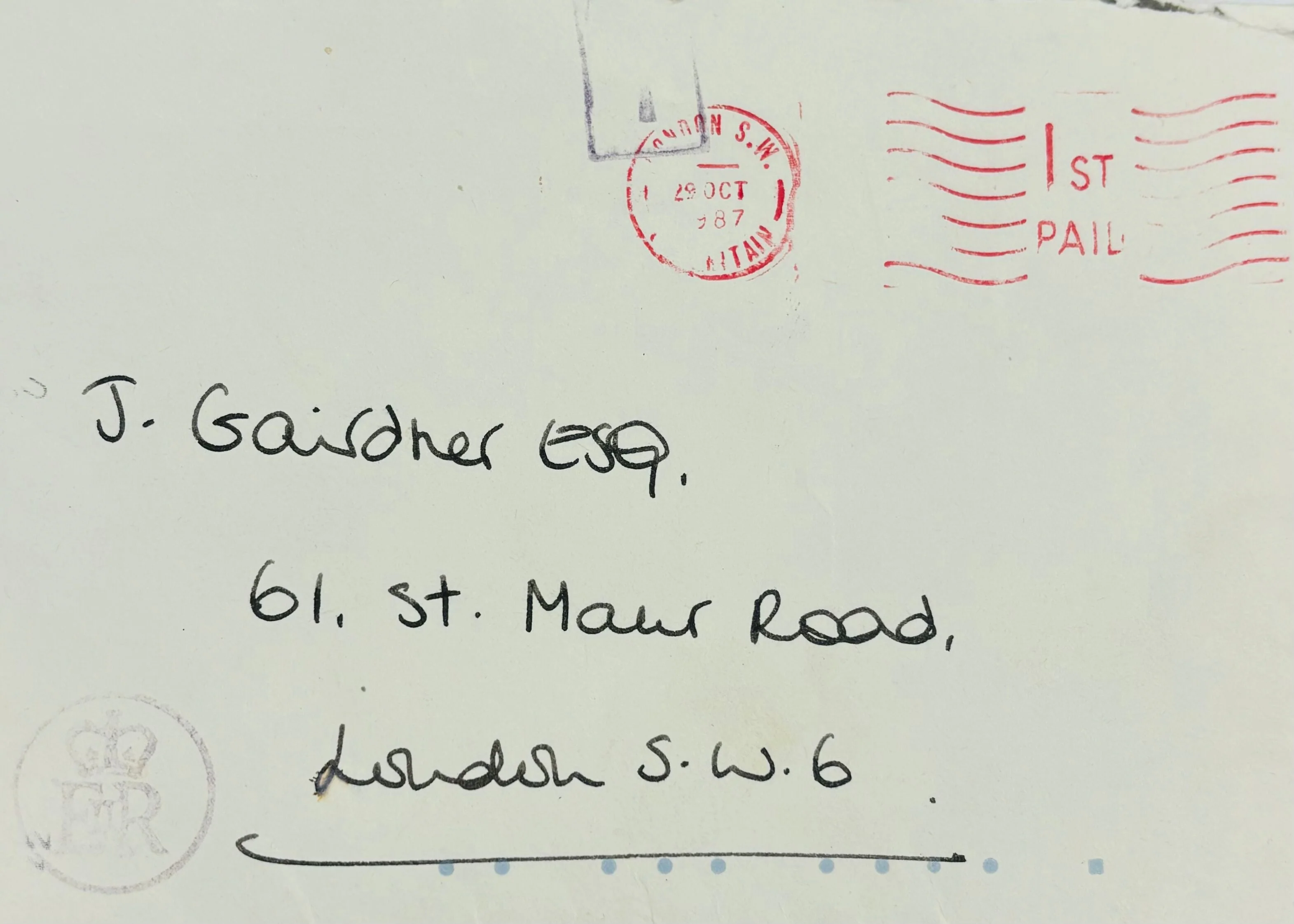 Princess Diana Beckett Handwriting - Removed From an Autograph Letter Signed - Image 6