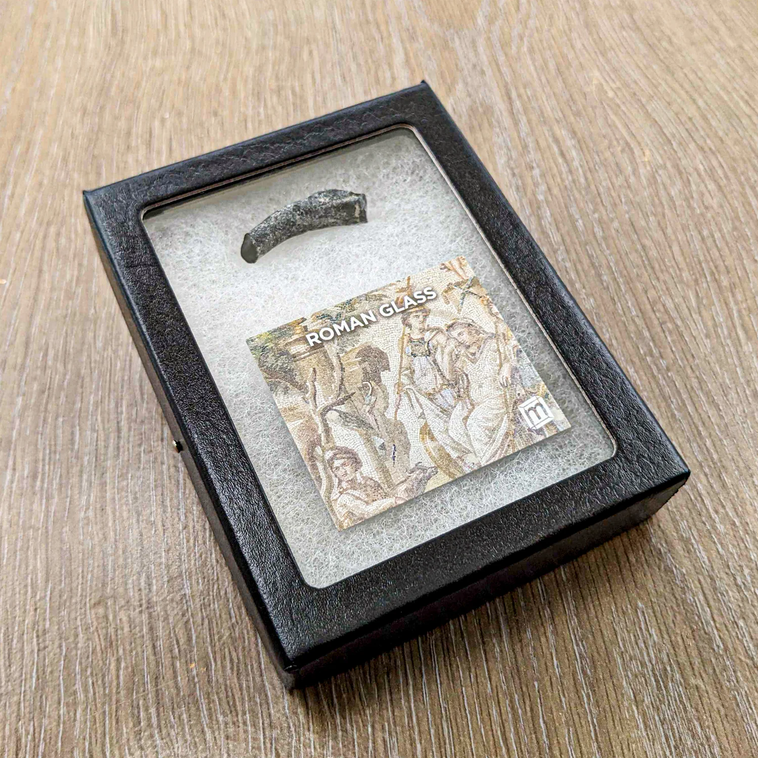 Roman Glass Bracelet Fragment - Classic Riker Display Case - Image 3