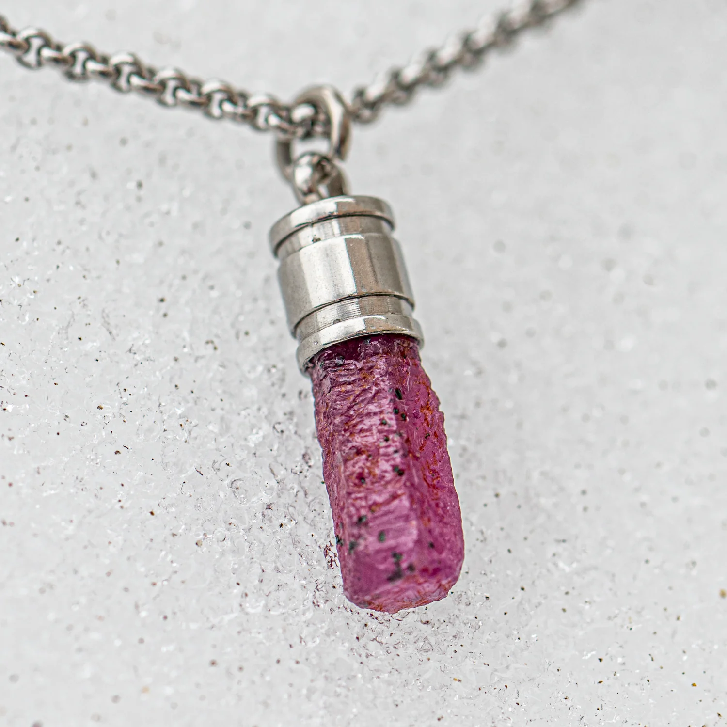 Rough Ruby Pendant - Image 10