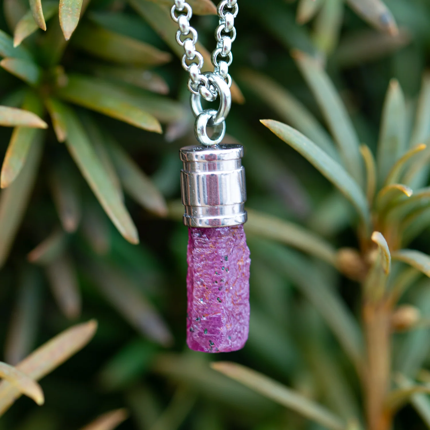 Rough Ruby Pendant - Image 11