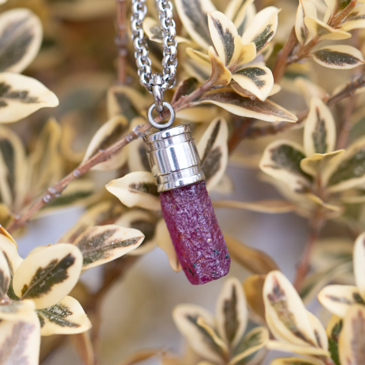 Rough Ruby Pendant - Image 12