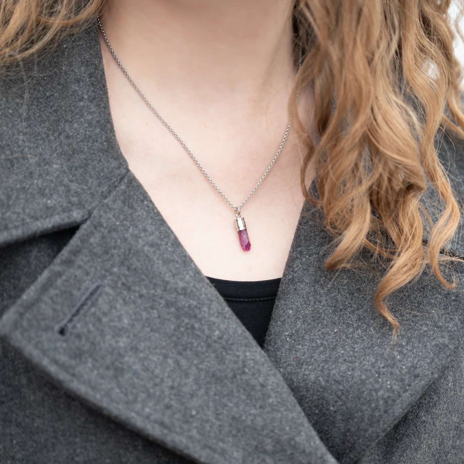 Rough Ruby Pendant - Image 2