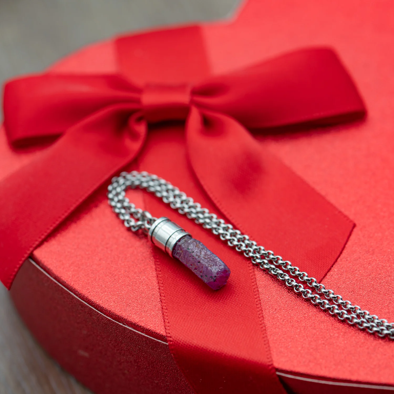 Rough Ruby Pendant - Image 3