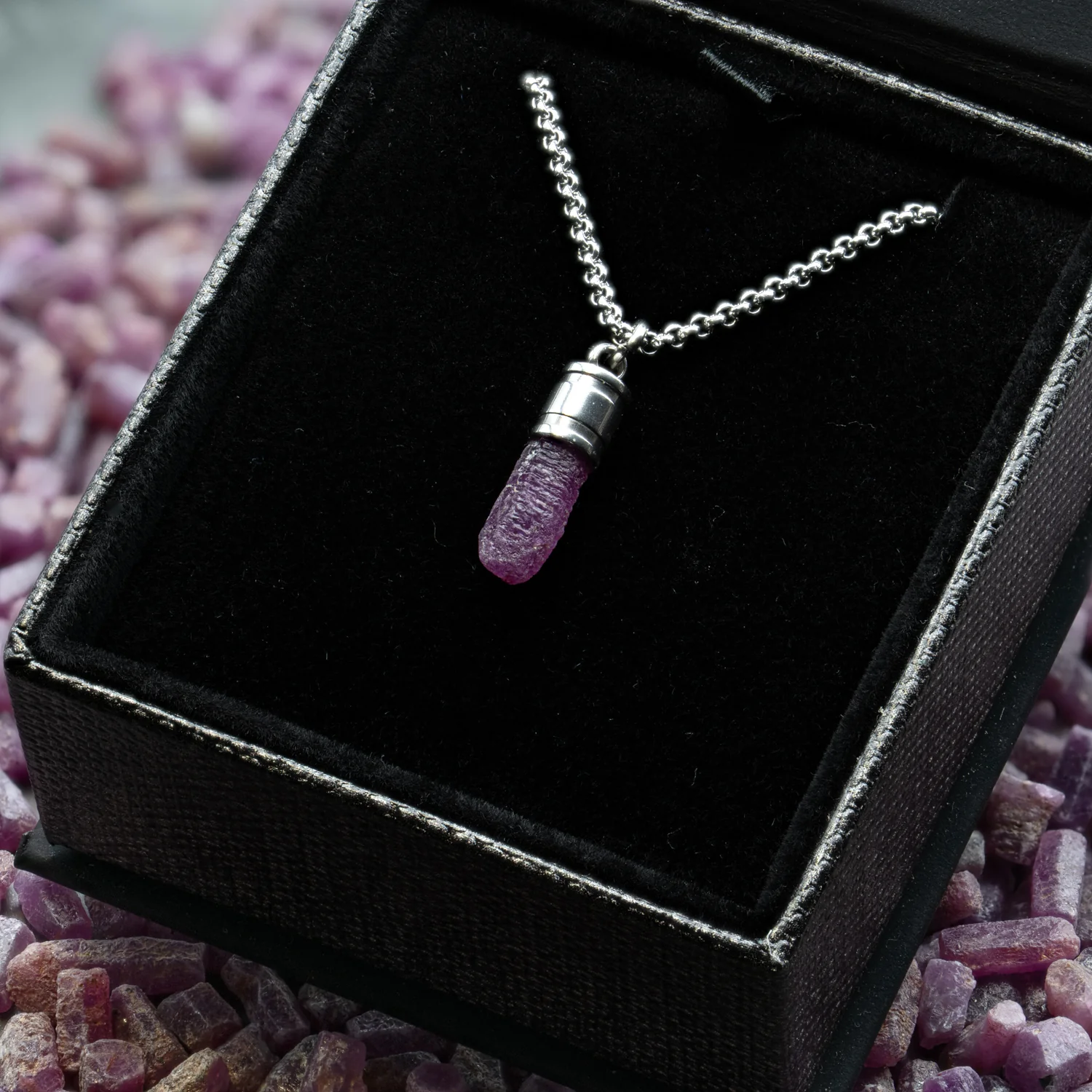 Rough Ruby Pendant - Image 5