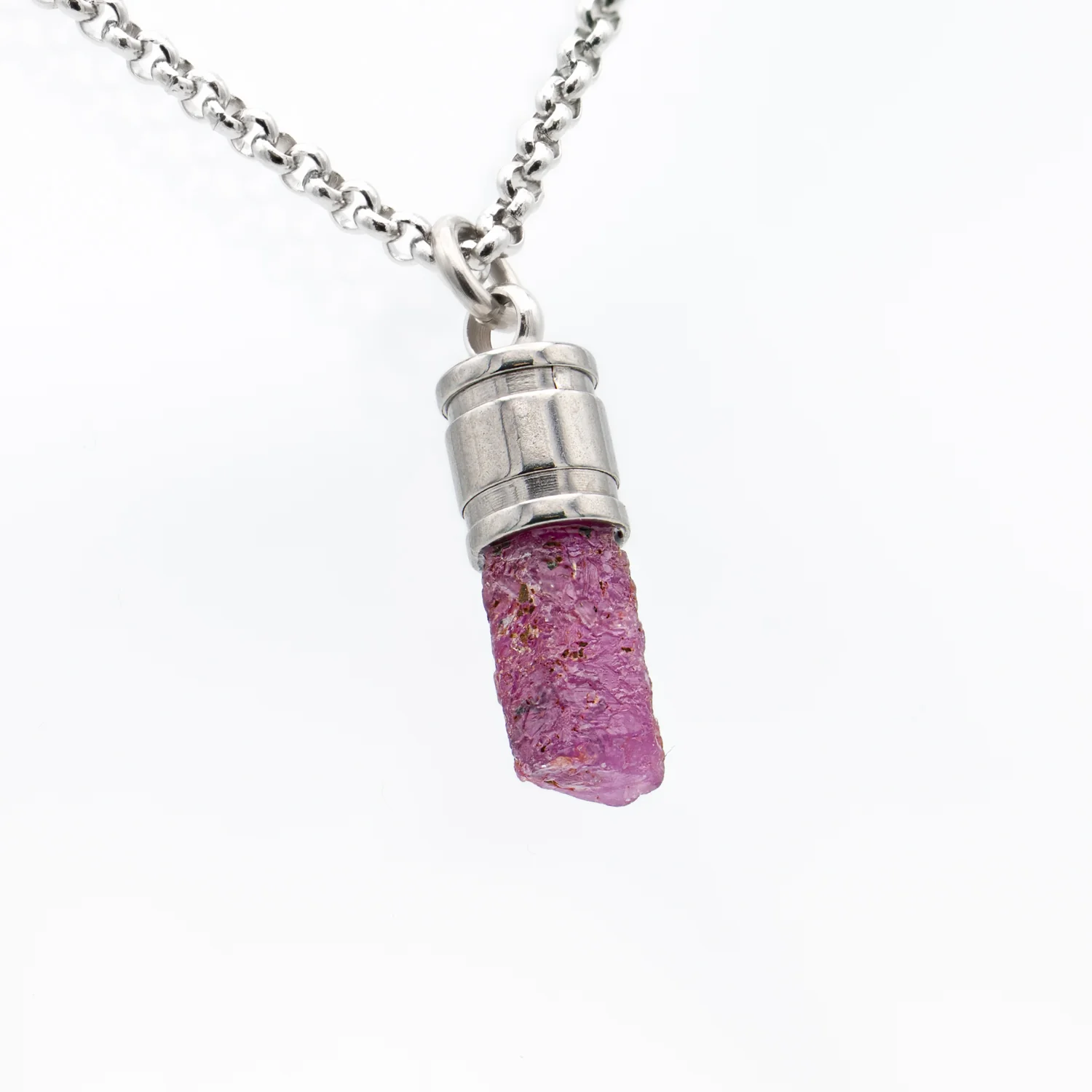 Rough Ruby Pendant - Image 8