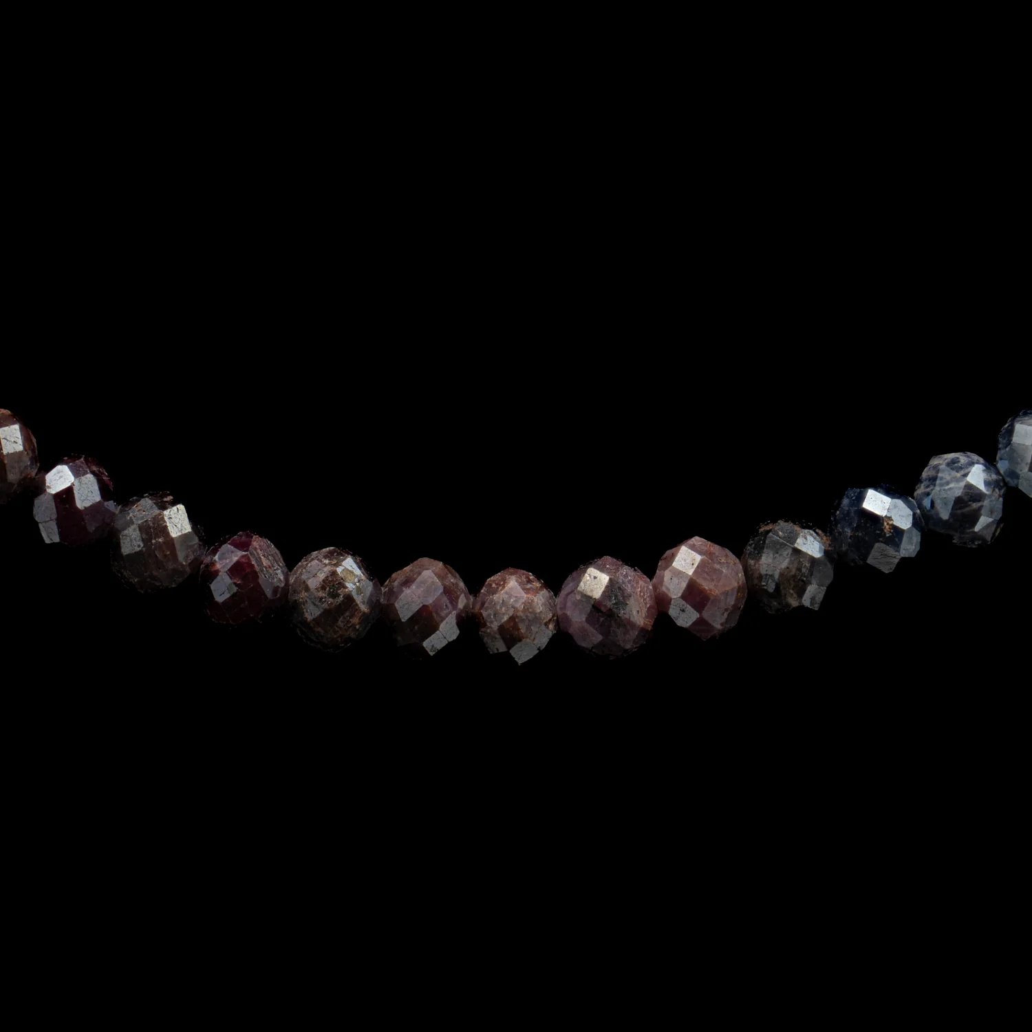 Rough Sapphire Choker Necklace - Image 3