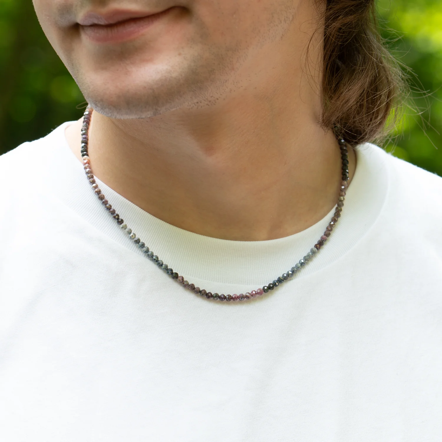 Rough Sapphire Choker Necklace - Image 9