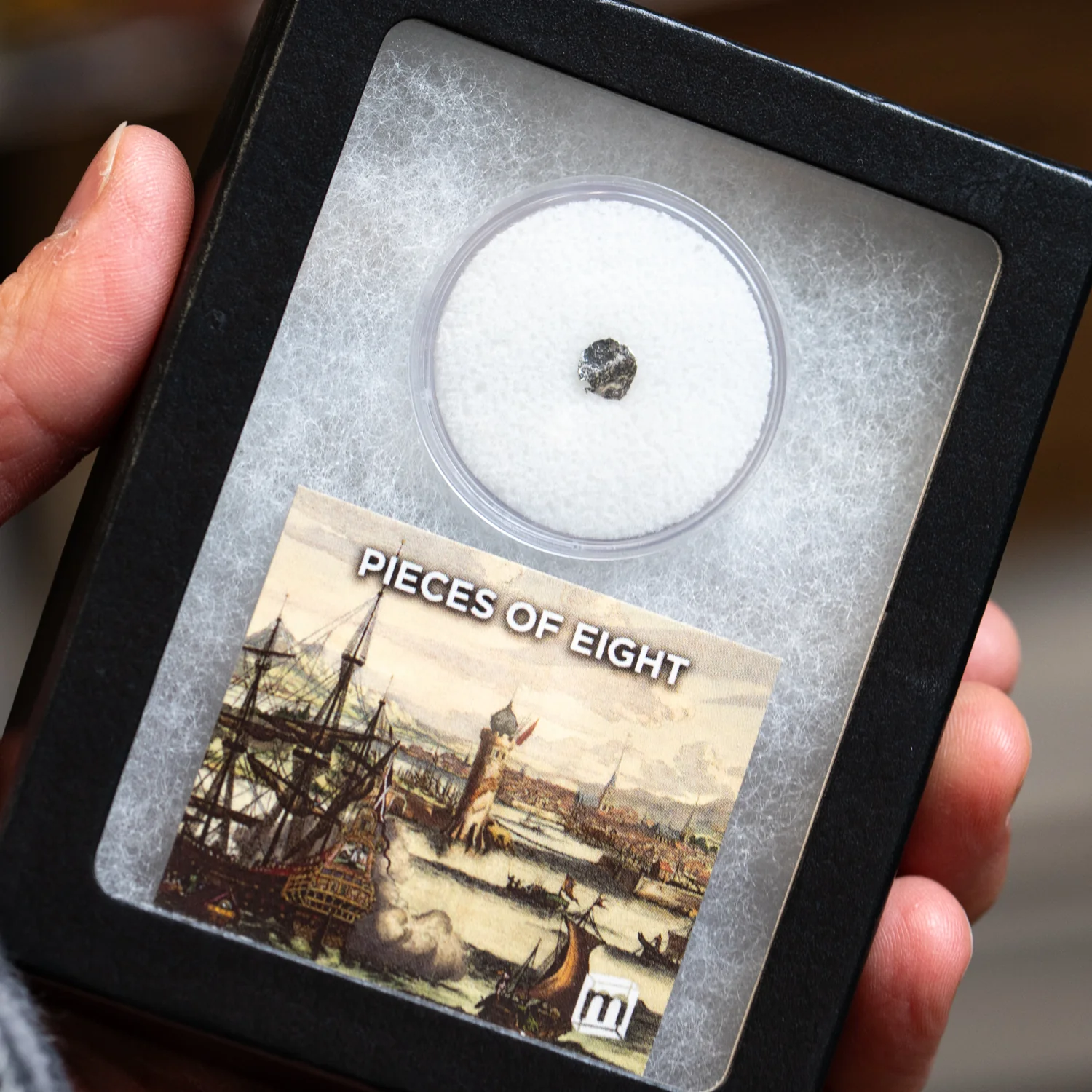 Shipwrecked Piece of Eight - Silver Spanish Dollar Fragment - Image 2