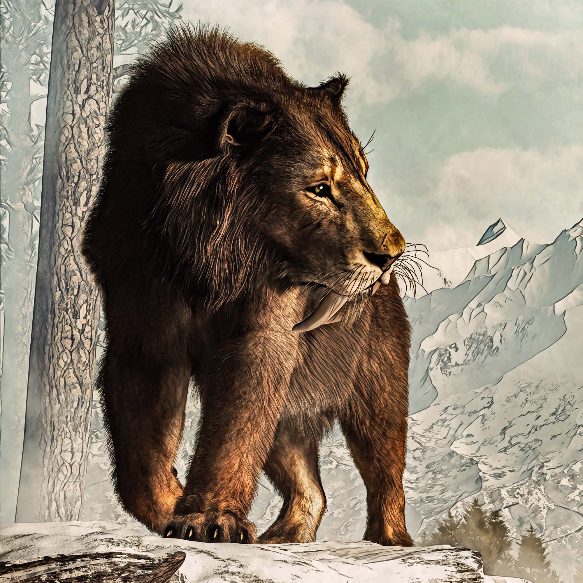 Smilodon Bone - Image 2