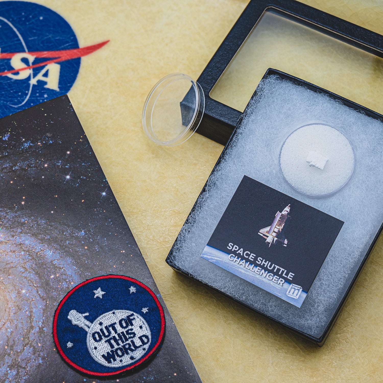 Space Shuttle Challenger - Flown LRSI Tile Fragment - Image 2
