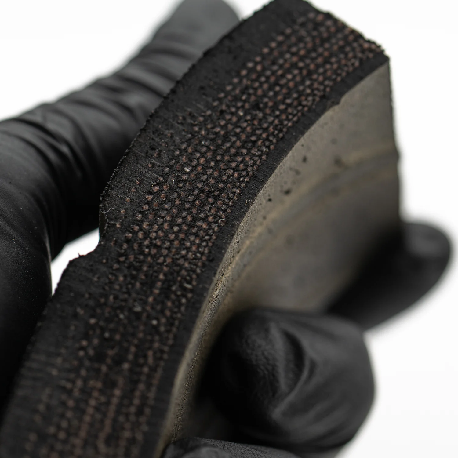 Space Shuttle Columbia - SOLD 3.361" Skid Marked Flown Nose Landing Gear Tire Section - Image 4