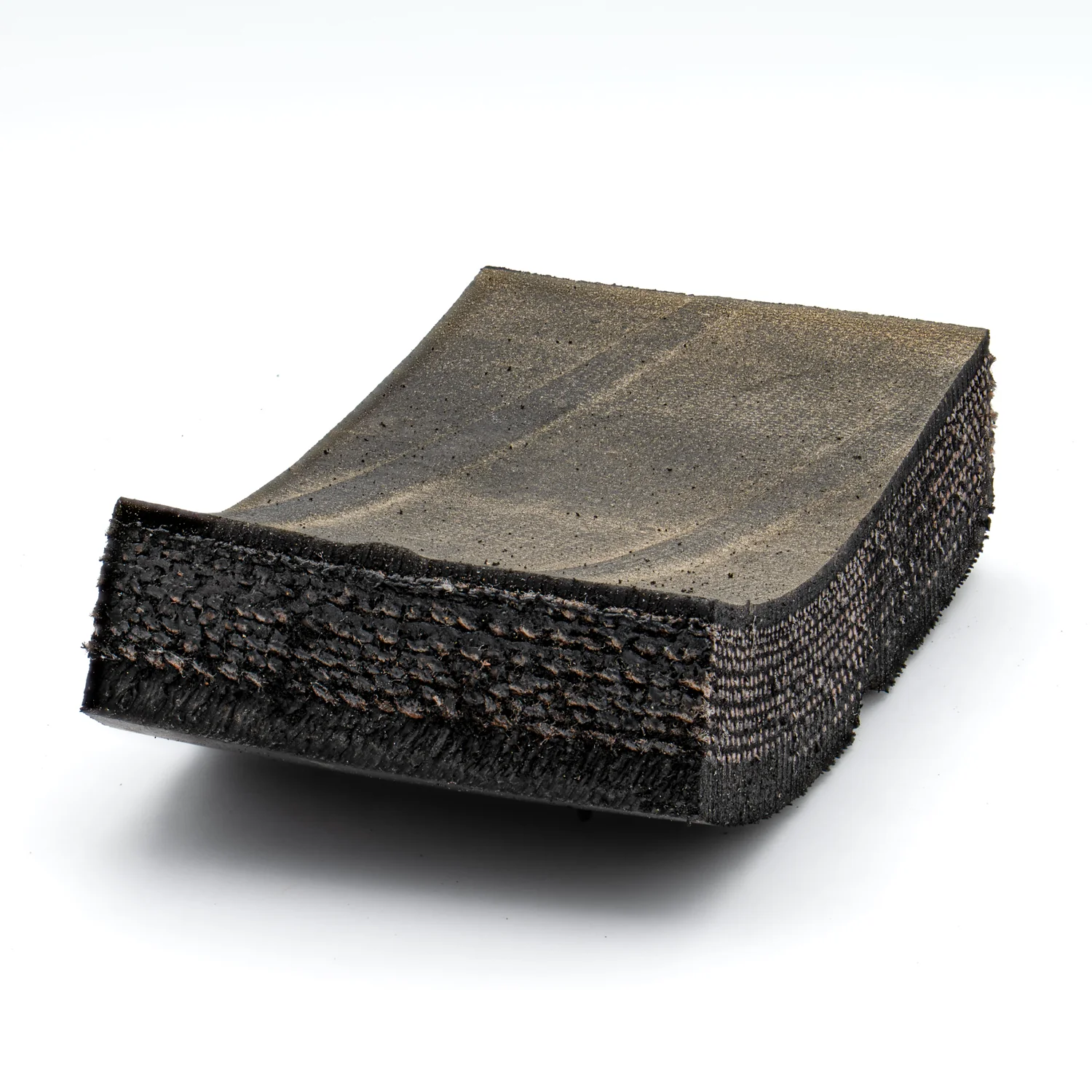 Space Shuttle Columbia - SOLD 3.361" Skid Marked Flown Nose Landing Gear Tire Section - Image 6