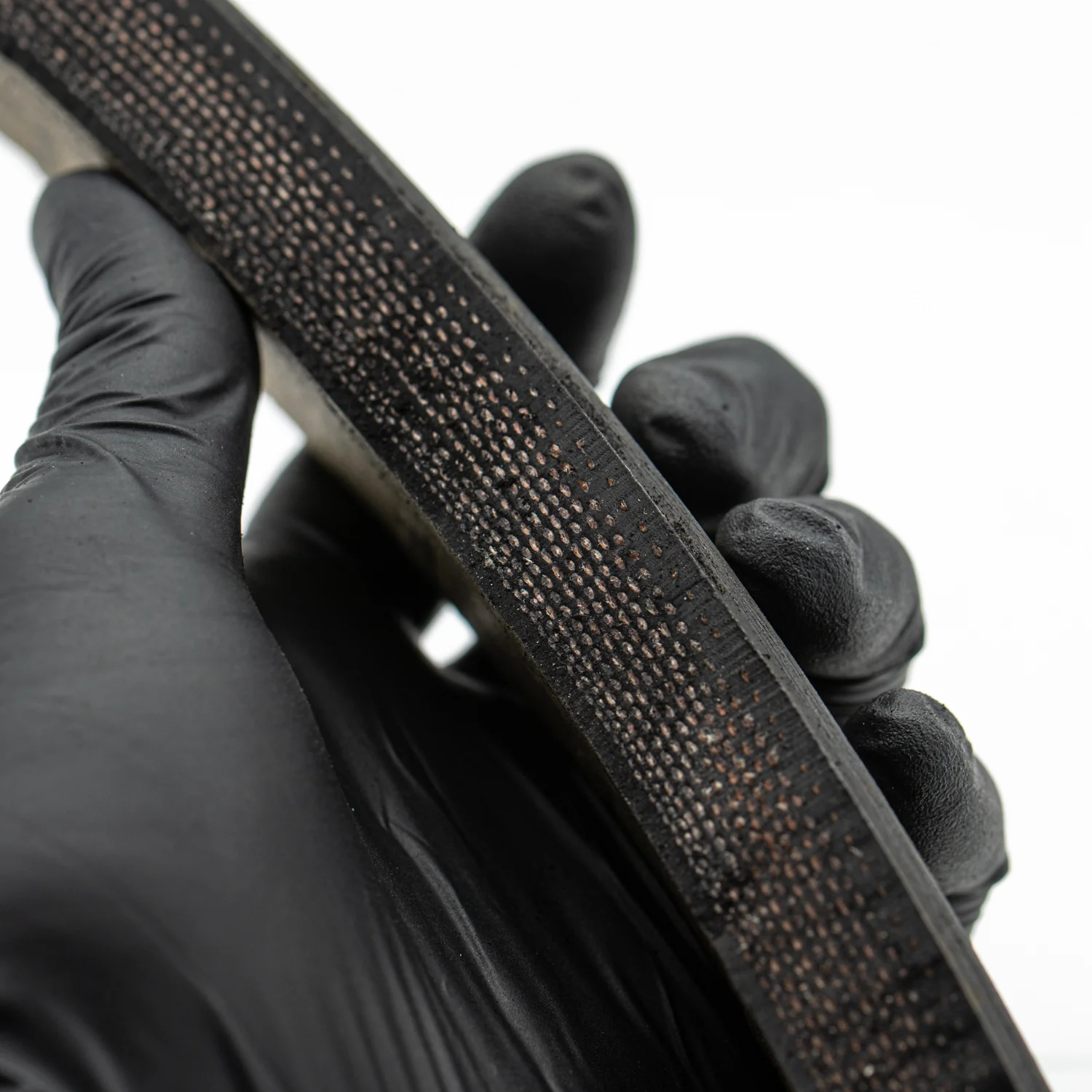 Space Shuttle Columbia - 8.716" Skid Marked Flown Nose Landing Gear Tire Section - Image 4