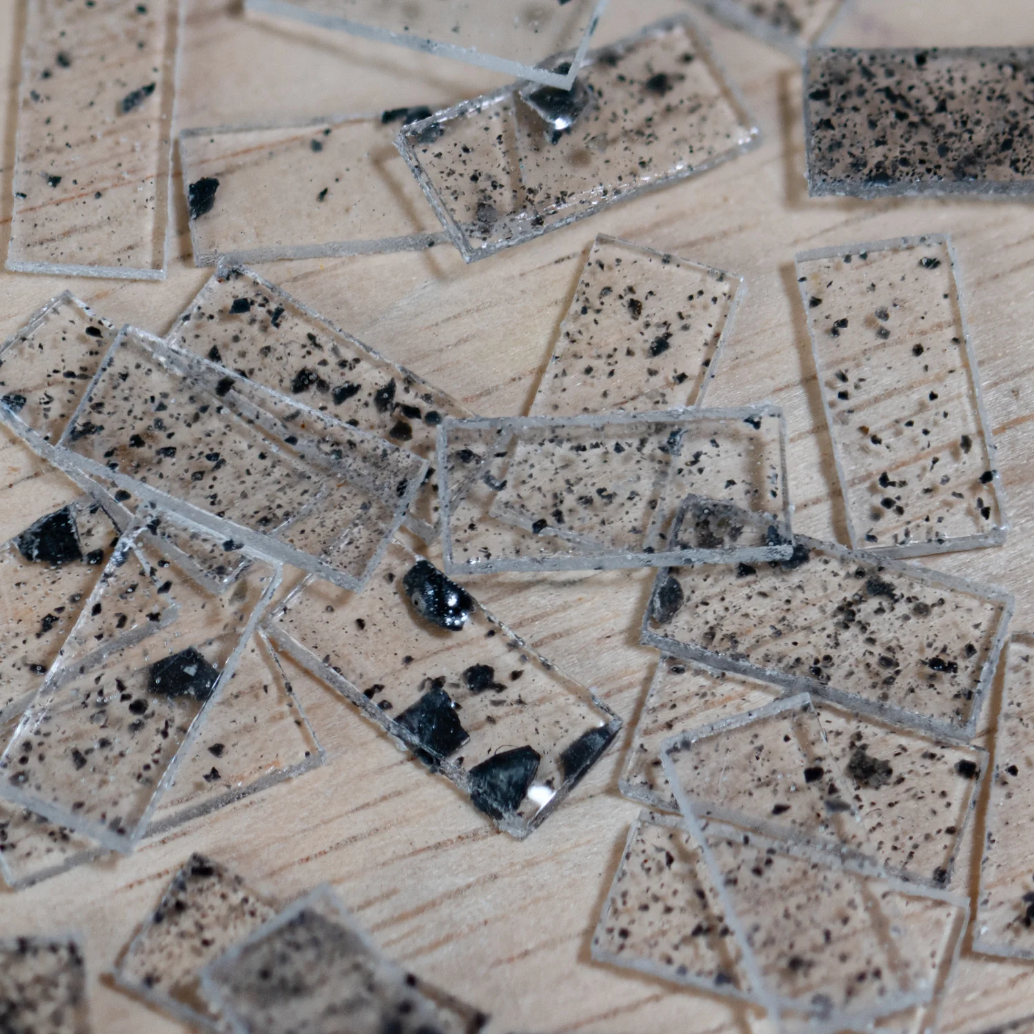 Starry Night Lunar Meteorite NWA 13951 - Display Card - Image 5