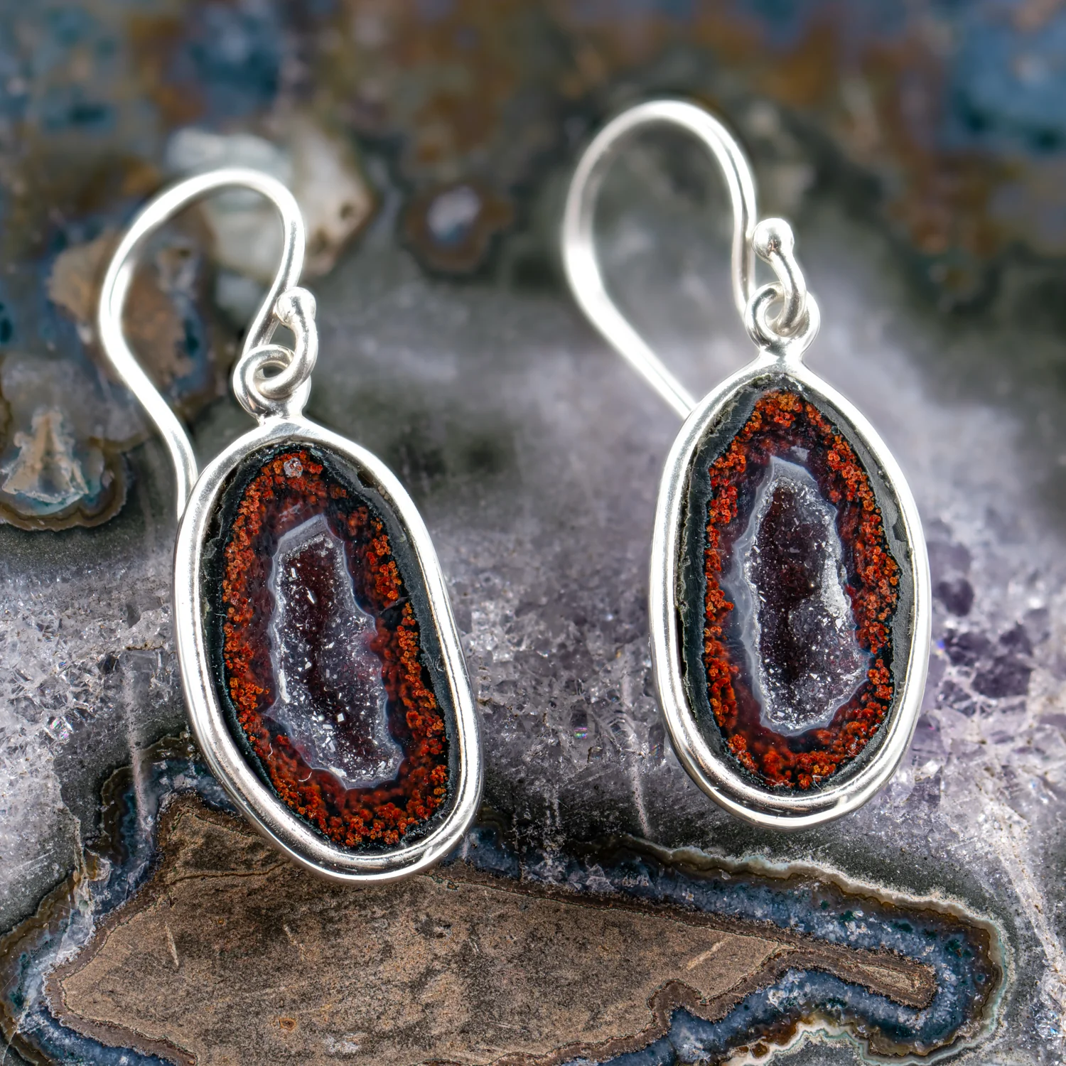 Tabasco Geode Earrings - Image 3