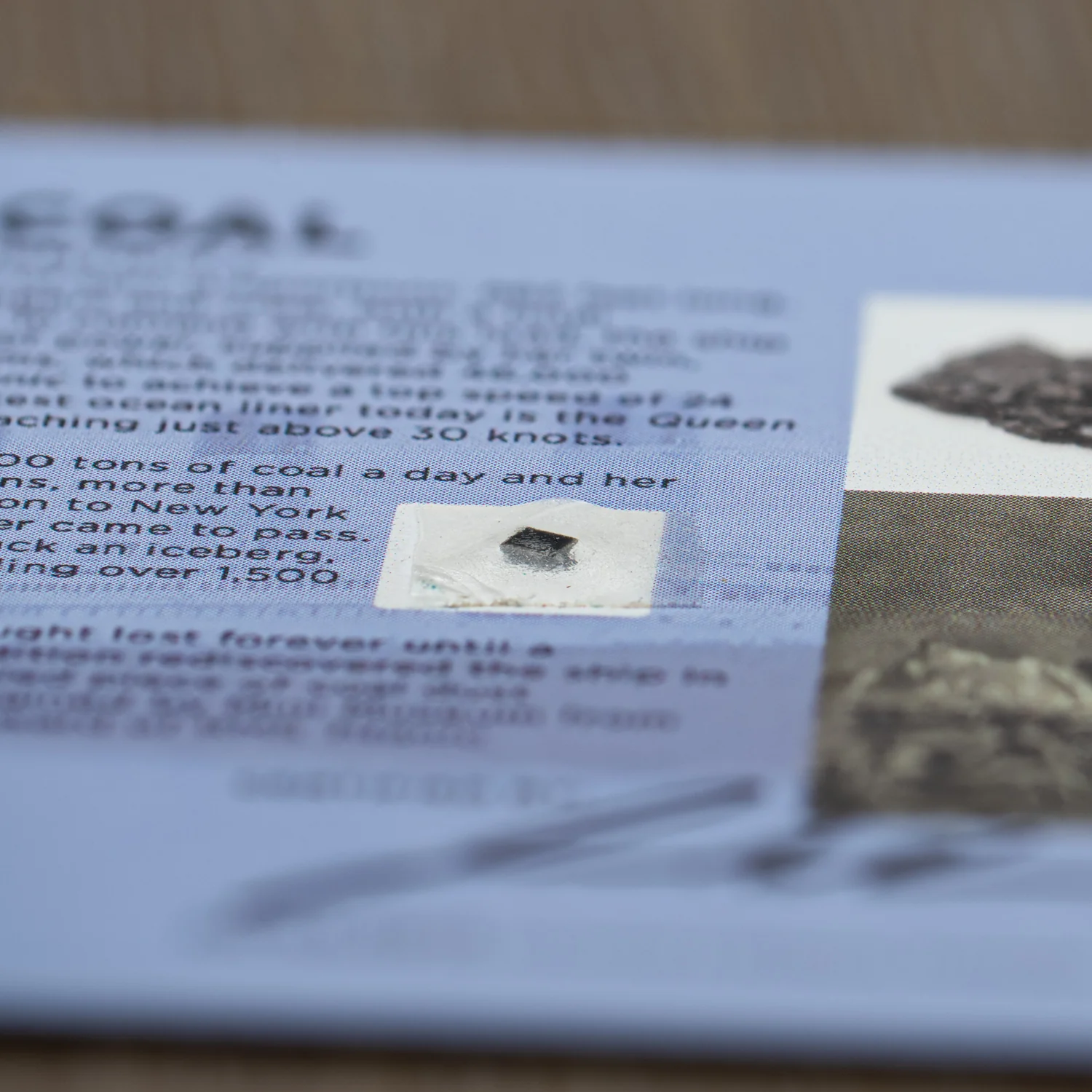 Titanic Coal - Display Card - Image 4