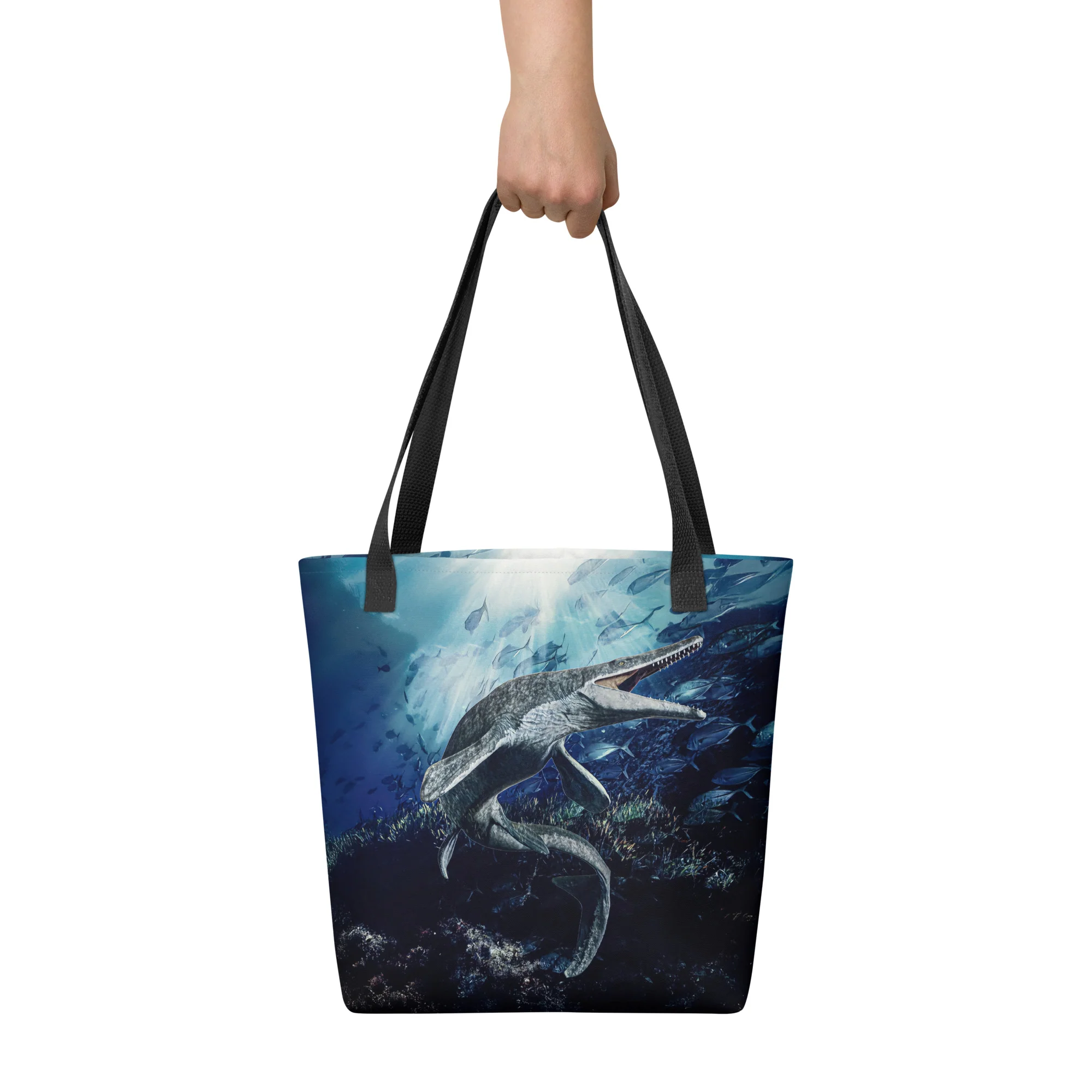 Mosasaur Tote Bag