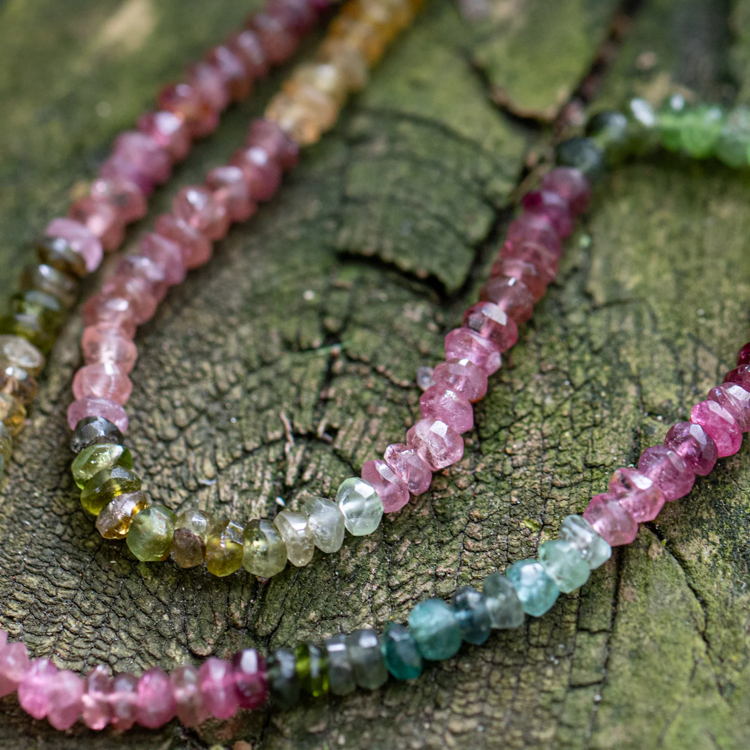 Tourmaline Beaded Necklace - Image 2
