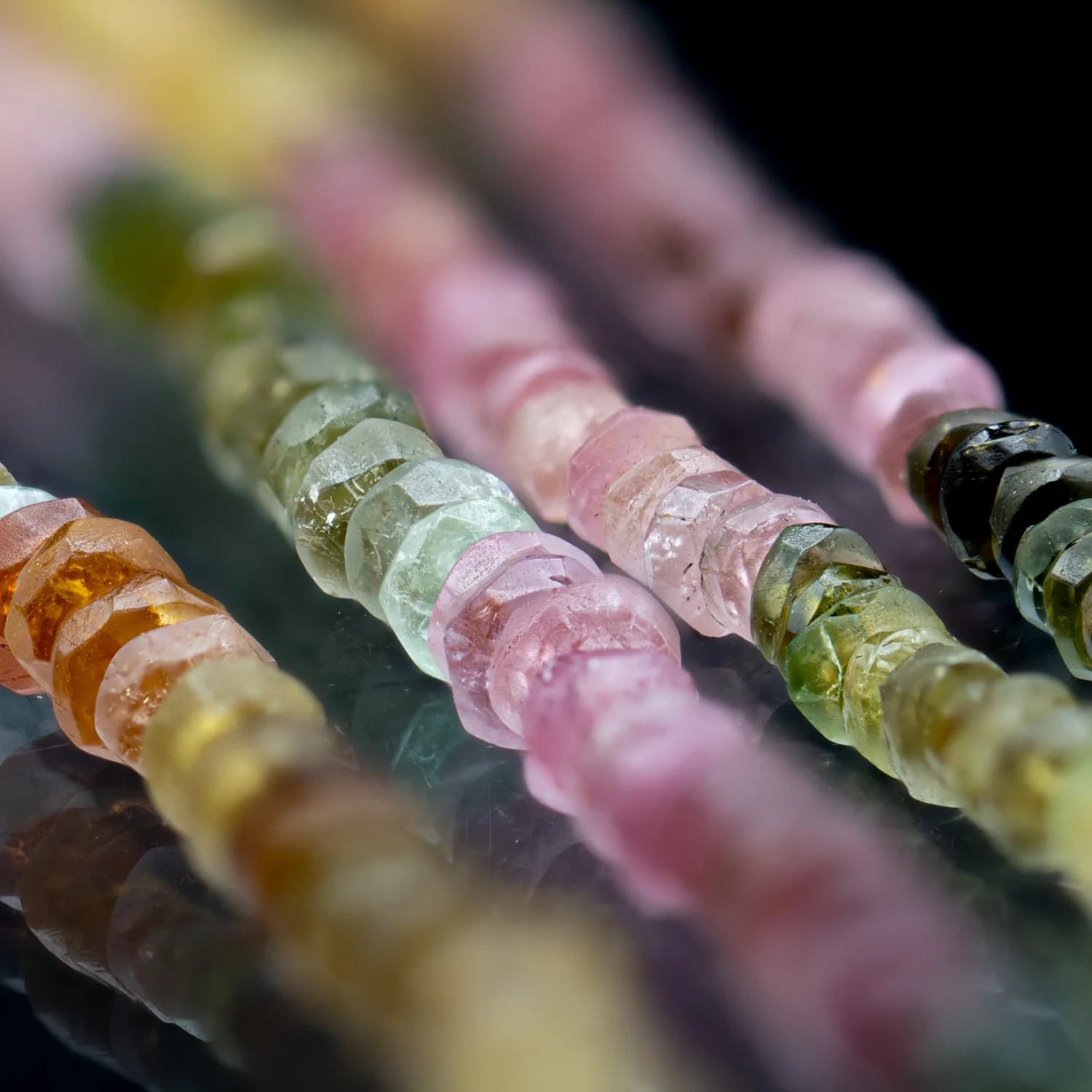 Tourmaline Beaded Necklace - Image 3