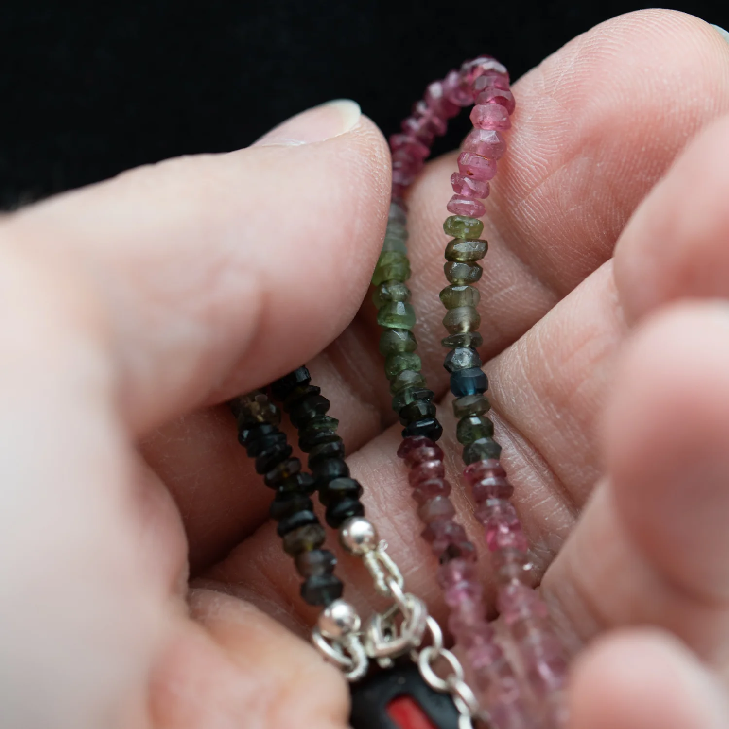 Tourmaline Beaded Necklace - Image 6