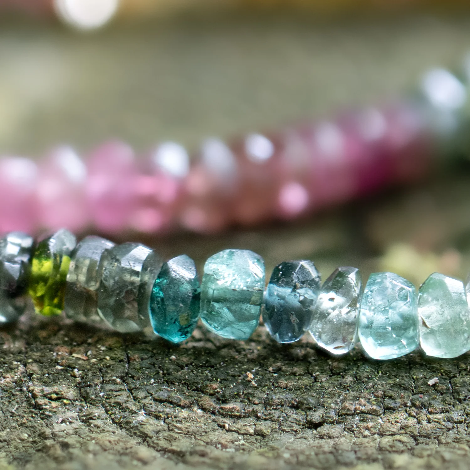 Tourmaline Beaded Necklace - Image 9