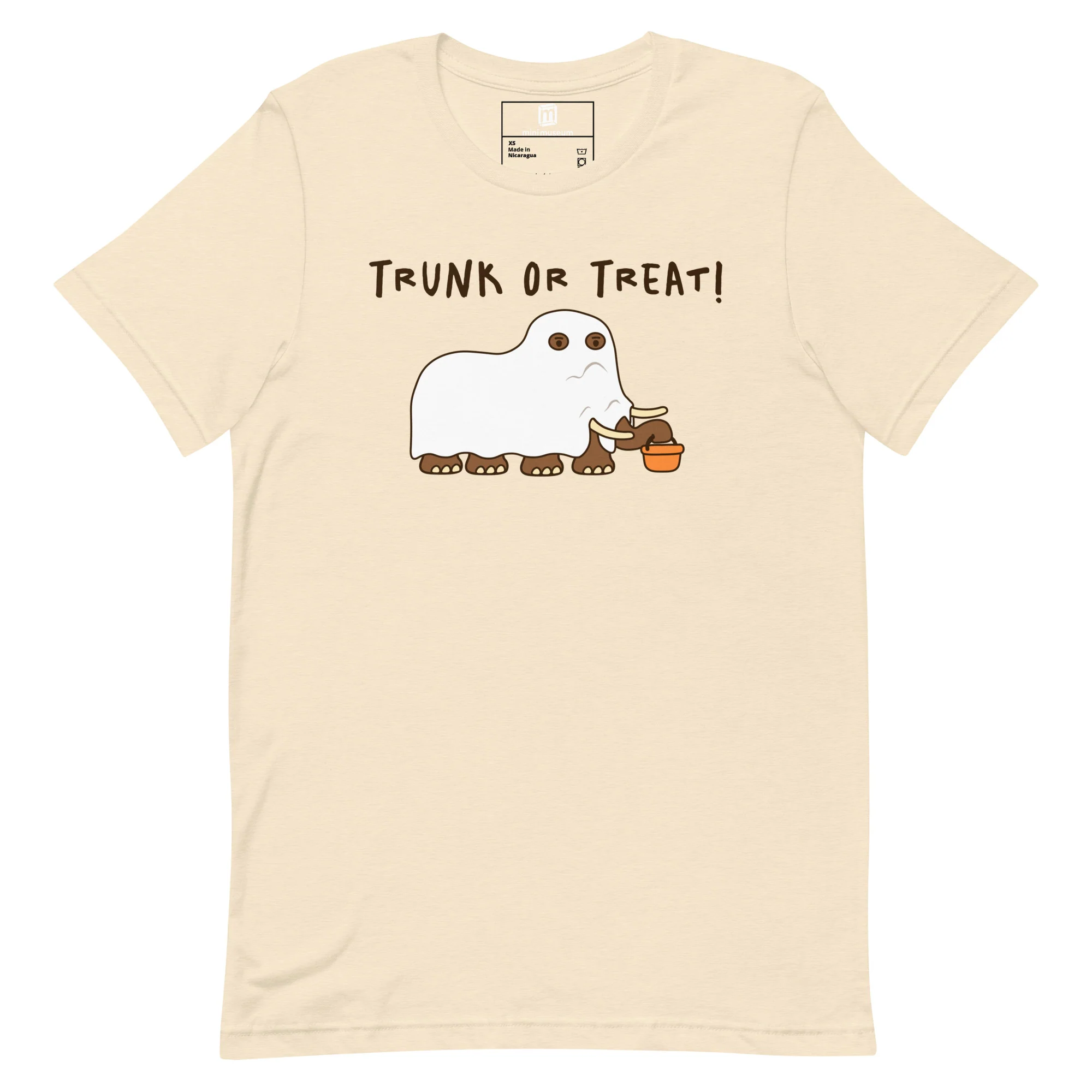 Trunk or Treat Woolly Mammoth T-Shirt - Light Mode