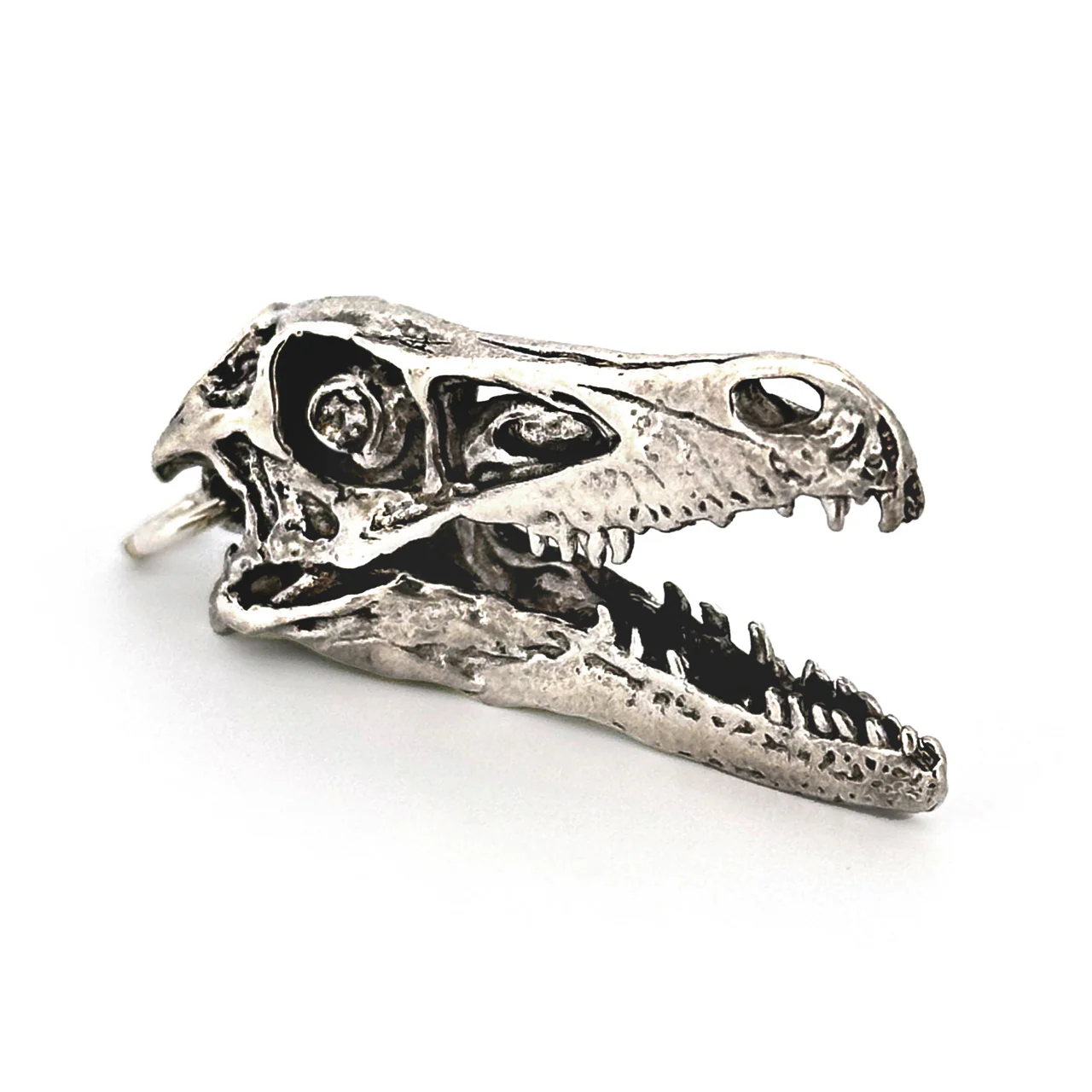 Velociraptor Skull Pendant