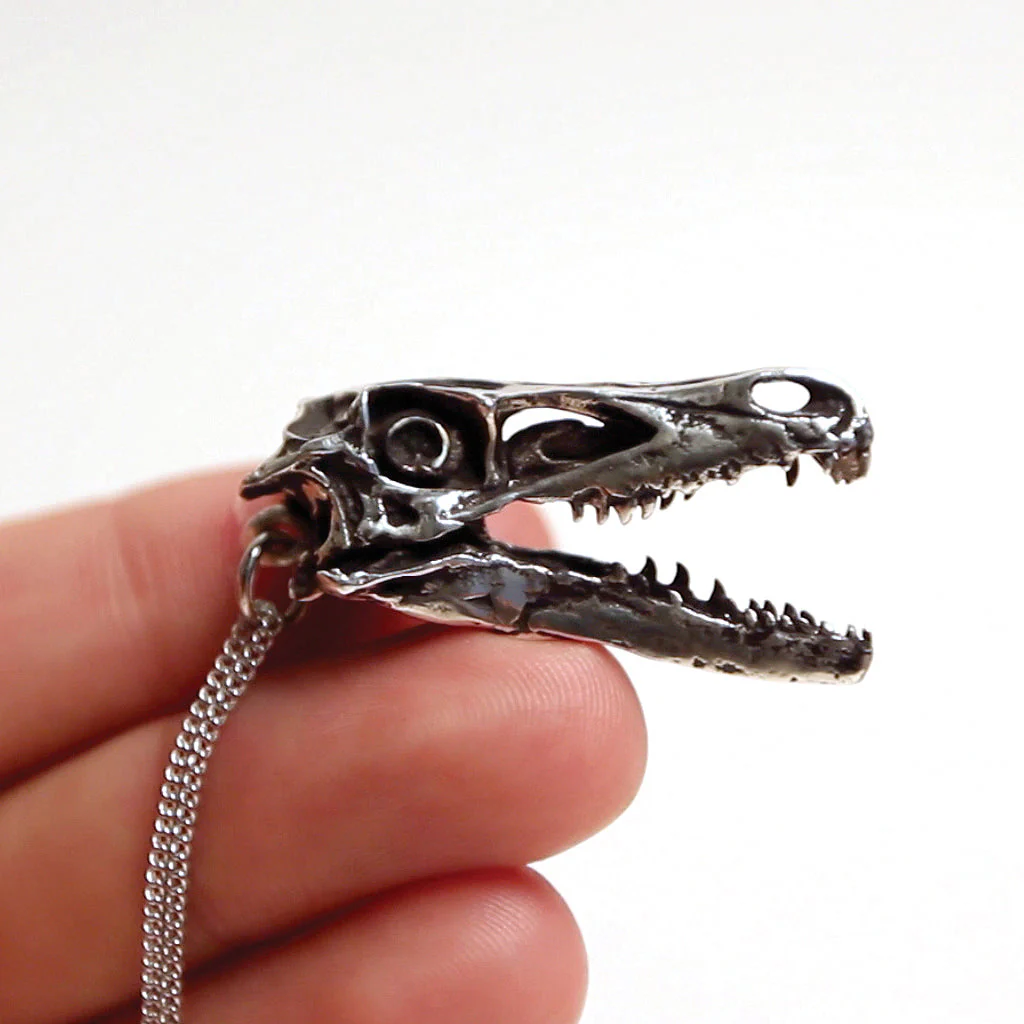 Velociraptor Skull Pendant - Image 7