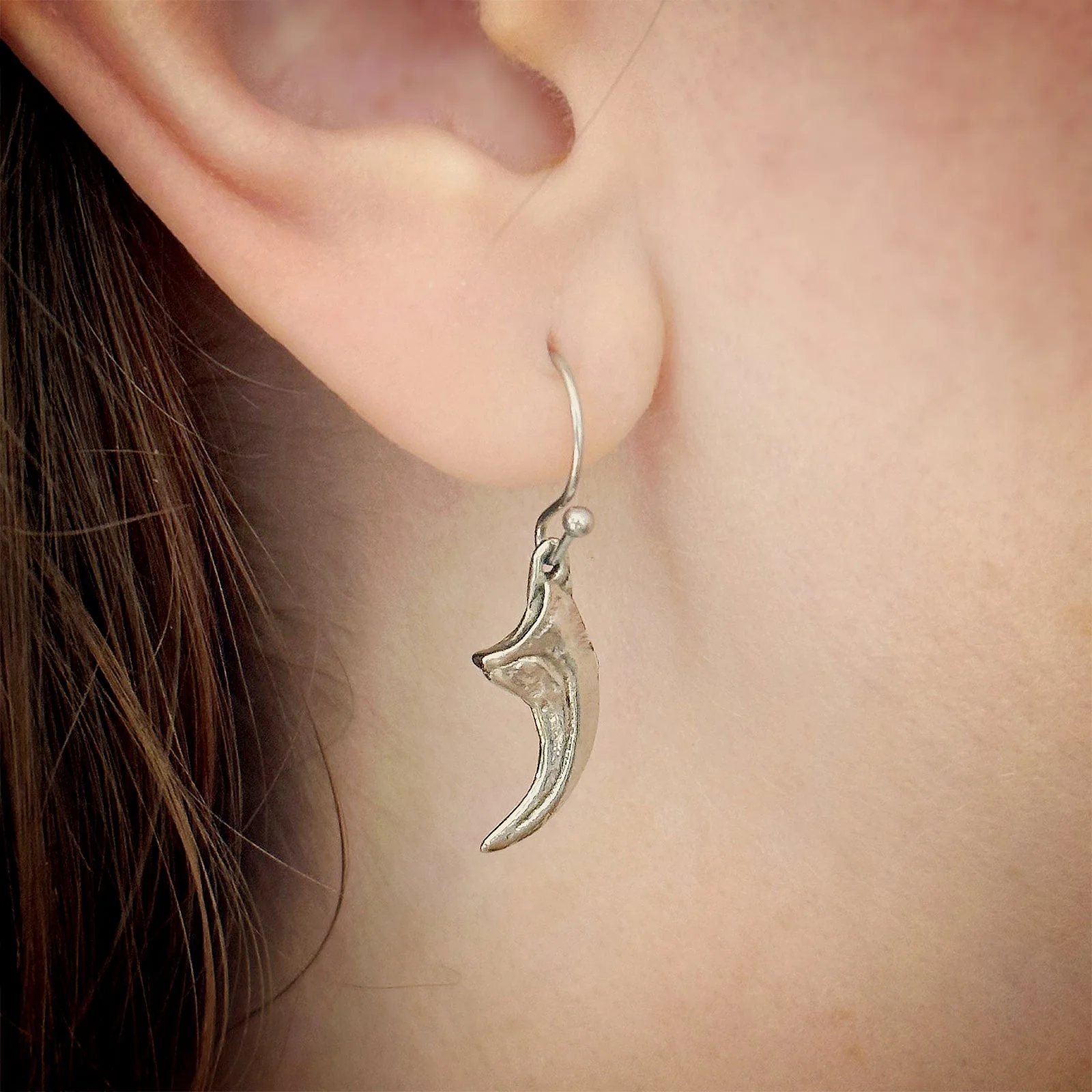 Velociraptor Claw Earrings - Image 4