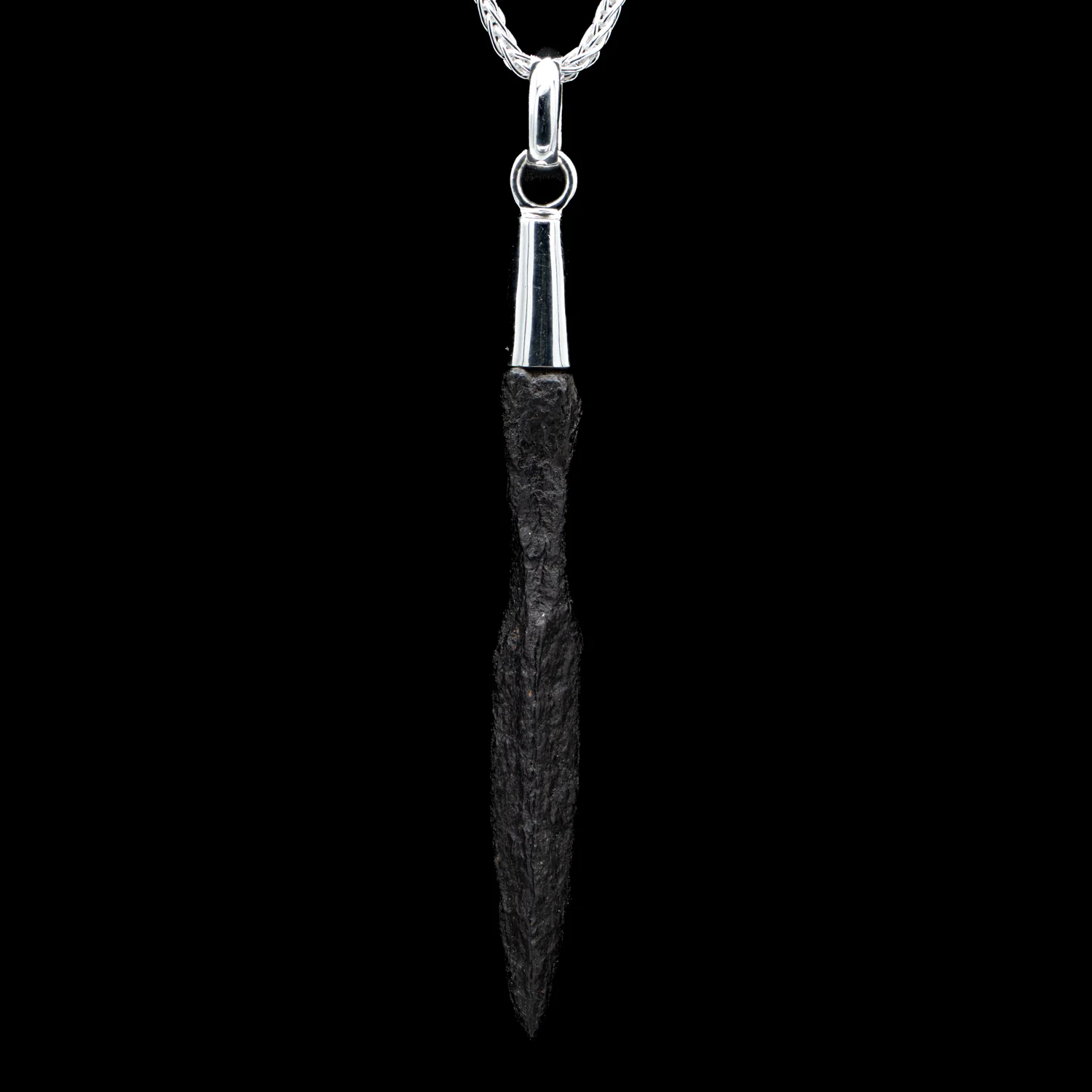 Viking Arrowhead Pendant Necklace - SOLD 2.230"