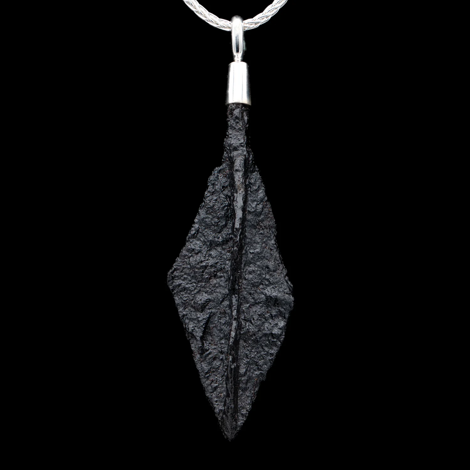 Viking Arrowhead Pendant Necklace - SOLD 2.902" - Image 2