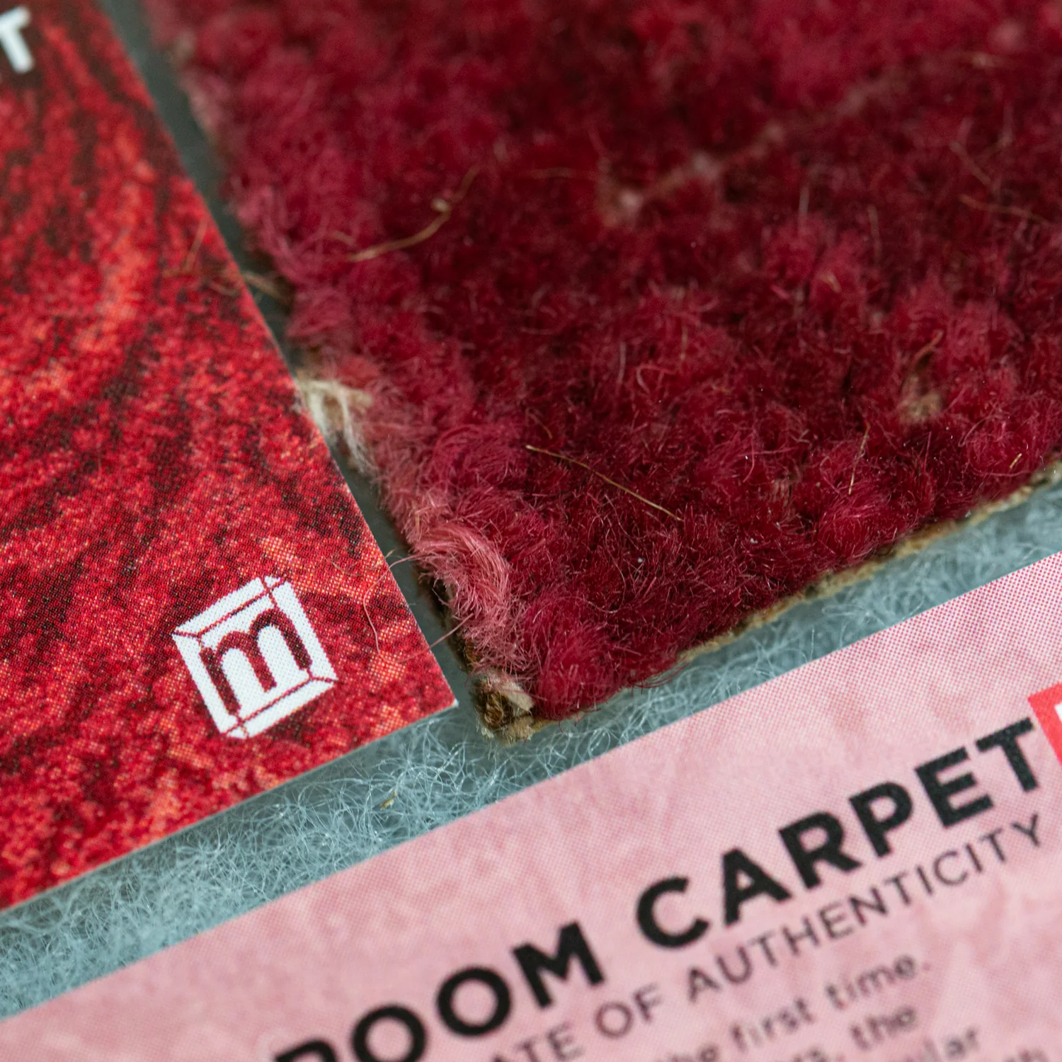 Walt Disney Disneyland Cranberry Room Carpet - 2x2 Inches - Image 6