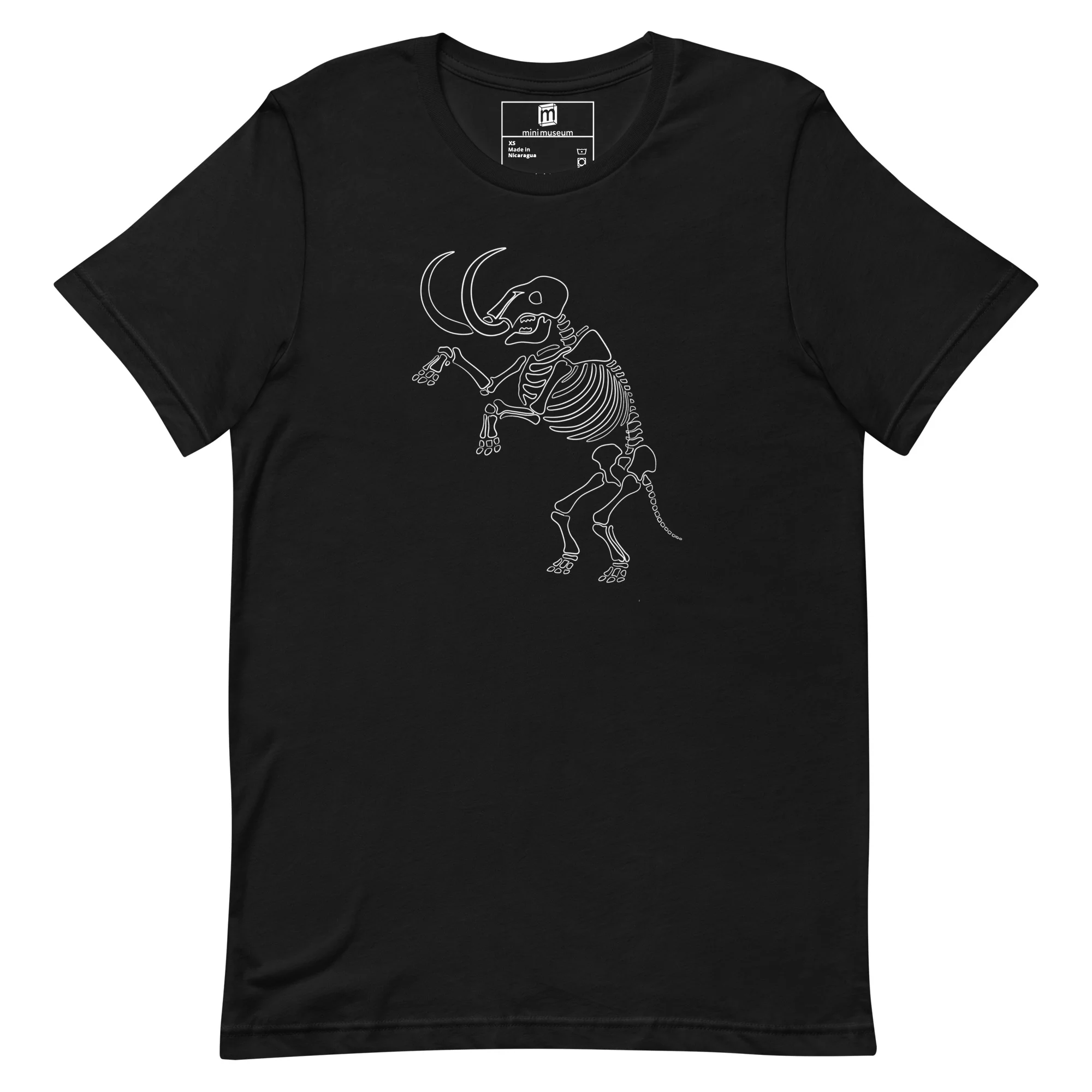 Woolly Mammoth Skeleton T Shirt